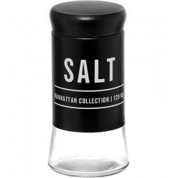 Saleiro 120ml Preto Haüskraft Manhattan